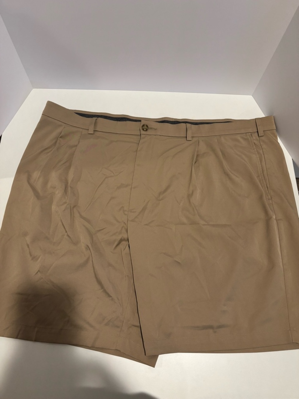 Men's Big and Tall Classic Khaki Shorts